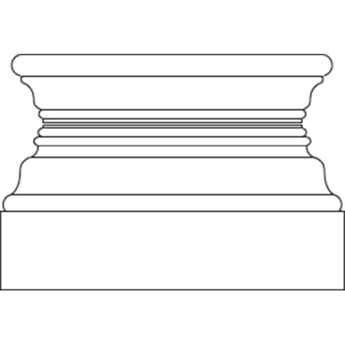 Plaza Pedestal Sections